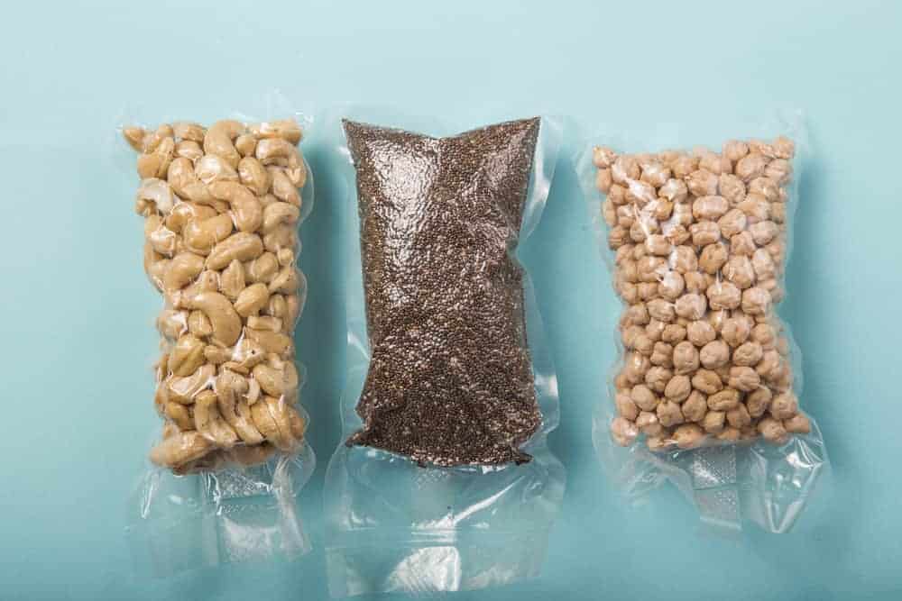 Vacuum Sealed Nuts and Seeds